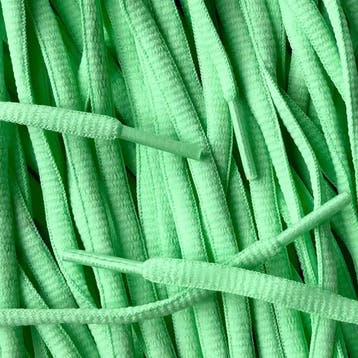 Ovale veters - Mint • 120  cm x 6 mm, Ophalen of Verzenden, Nieuw