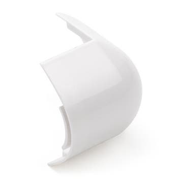 Kabelgoot hoek | Nedis | 12 mm kabel (PVC, Wit), Verzenden, Nieuw
