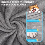 Nobleza 2 x hondendeken, fleece, zachte fleecedeken, wasbaar, Huis en Inrichting, Woonaccessoires | Overige, Verzenden, Zo goed als nieuw