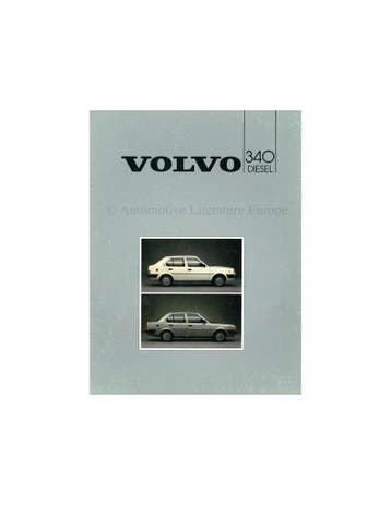 1985 VOLVO 340 DIESEL BROCHURE NEDERLANDS, Boeken, Nieuw, Volvo, Author