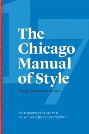 The Chicago Manual of Style, 17th Edition 9780226287058, Verzenden, Gelezen, The University of Chicago Press Editorial Staff