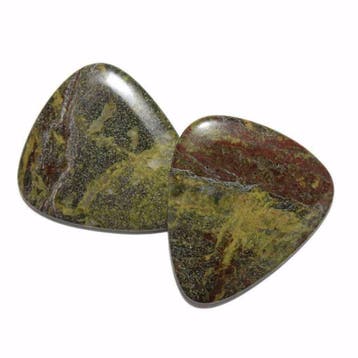Drakenbloed minerale plectrum handgemaakt, Muziek en Instrumenten, Ophalen of Verzenden, Nieuw, Elektrische gitaar