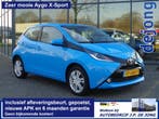 Toyota Aygo 1.0 Vvt-i X-Sport Camera LM velg Airco Mooi!, Auto's, Voorwielaandrijving, Stof, Met garantie (alle), Blauw