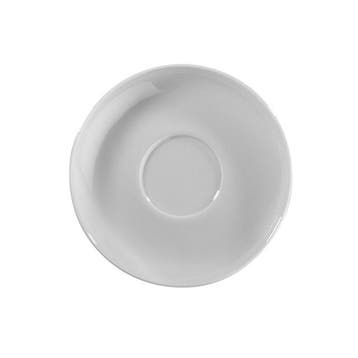 GGM Gastro | (6 stuks) ENTITY - Espressoschotel - Ø 120mm -, Verzenden, Nieuw, Kop(pen) en/of Schotel(s)