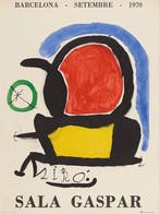 (after), Joan Miró - Sala Gaspar ** ORIGINAL LITHOGRAPHIC