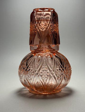 verreries Scailmont - Karaf - Art Deco - jaren dertig - Glas