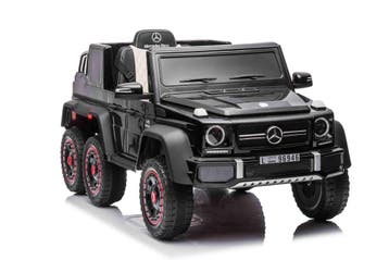 Mercedes-Benz G63 6x6 ///AMG, zwart ,G-wagon, 1 pers met RC, Ophalen of Verzenden, Nieuw