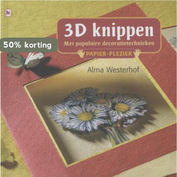 3D knippen / Papier plezier 9789085640752 Alma Westerhof, Verzenden, Zo goed als nieuw, Alma Westerhof