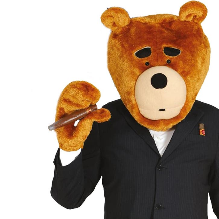 Beren masker met handschoenen - Verkleedsetjes, Hobby en Vrije tijd, Feestartikelen, Verzenden
