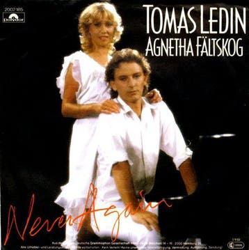 vinyl single 7 inch - Tomas Ledin - Never Again, Verzenden, Zo goed als nieuw, 7 inch, Rock en Metal