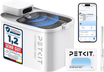 Draadloze Kattenfontein RVS 3L | Tweedekansje | OP=OP, Ophalen of Verzenden, Nieuw