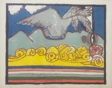 Corneille (1922-2010) - Lets fly, Antiek en Kunst