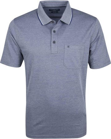 CASAMODA Polo Navy Melange maat 3XL Heren, CASAMODA, Nieuw, Overige maten, Verzenden
