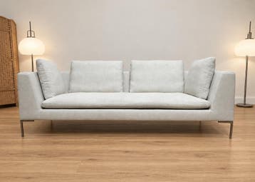 NIEUW GESTOFFEERD BB Italia Charles 3-Zits + GARANTIE, Huis en Inrichting, Design Bank Bankstel Zetel 3-Zits B&B Italia, 75 tot 100 cm