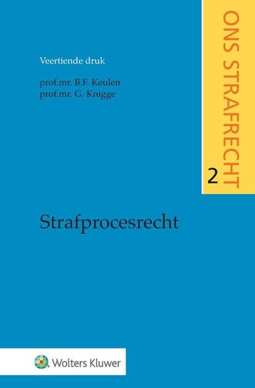 Boek Strafprocesrecht 9789013153880, Verzenden, Zo goed als nieuw