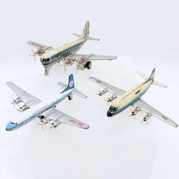 T.N. , Daiya ,Biller, Japan en Duitsland - Modelvliegtuig