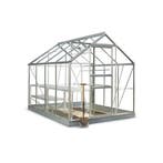 Halls Popular 86 tuinkas - blank aluminium, Tuin en Terras, Kassen, Verzenden, Nieuw