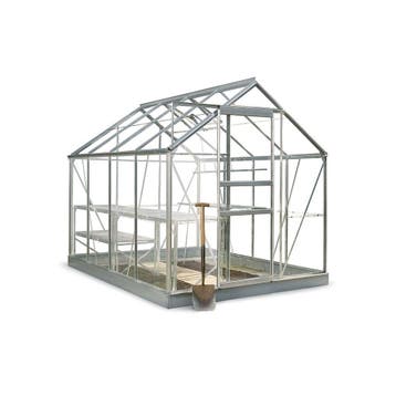Halls Popular 86 tuinkas - blank aluminium, Tuin en Terras, Verzenden, Nieuw