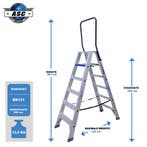 ASC Dubbele trap, Doe-het-zelf en Verbouw, Ladders en Trappen, Verzenden, Nieuw, Trap