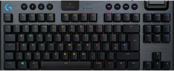 Logitech G915 TKL - Gamingtoetsenbord - QWERTY US - GL Tacti, Computers en Software, Toetsenborden, Verzenden, Refurbished