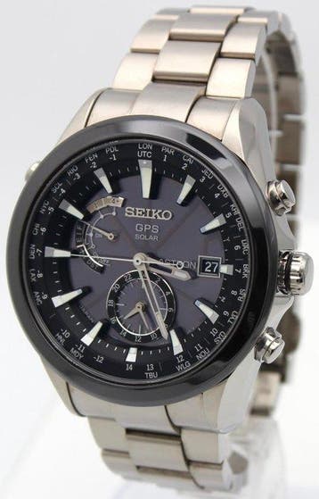 Seiko - Astron GPS Solar World Time - SBXA021 7X52-0AE0 -