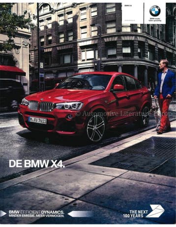 2017 BMW X4 BROCHURE NEDERLANDS, Boeken, Auto's | Folders en Tijdschriften, Nieuw, BMW, Author