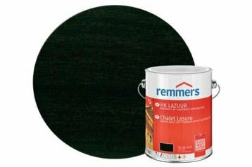 Remmers HK-lazuur Zwart Ral 9005 (150% pigment), Verzenden, Nieuw