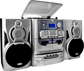 Platenspeler met CD-wisselaar | Tweedekansje | OP=OP, Audio, Tv en Foto, Stereo-sets, Overige merken, Gebruikt, Cassettedeck, Ophalen of Verzenden