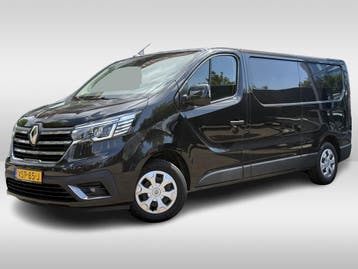 Renault Trafic 2.0 dCi 130 T30 L2H1 Work Edition | NL-auto |, Stof, Gebruikt, Renault, Zwart