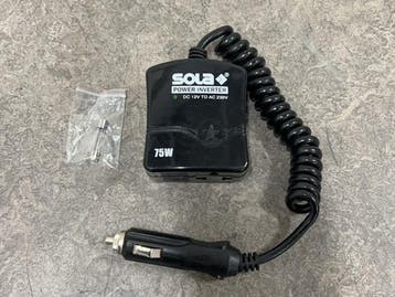 Veiling - Sola KFZ-adapter CC van 12V naar 220V, Auto diversen, Nieuw