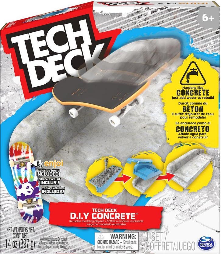 Tech Deck | DIY-modelskatepark van beton Van 29 Voor 19, Verzamelen, Speelgoed, Nieuw, Ophalen of Verzenden