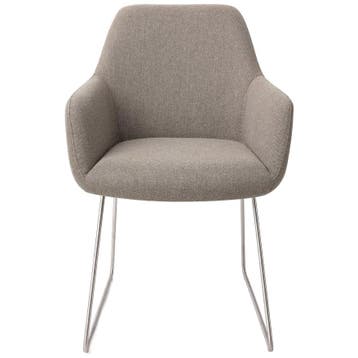 Jesper Home Hiroo Eetkamerstoel Foggy Fusion - Outlet, Ophalen of Verzenden, Gebruikt, Grijs