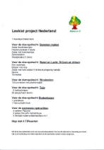Alles-in-1 Leskist Project Nederland voor 60 leerlingen (inc, Verzenden, Nieuw