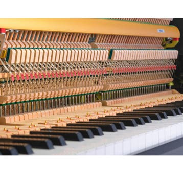 Yamaha B20 PWH messing piano, Nieuw, Wit
