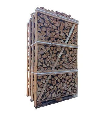 Eikenhout | haardhout | 1,8 kuub | krat | ovengedroogd, Minder dan 3 m³, Verzenden, Eikenhout, Blokken