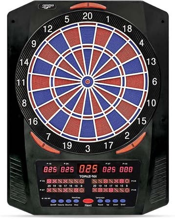 Carromco Topaz-901 Dartset | XL | Laatste Stuk!, Ophalen of Verzenden, Zo goed als nieuw, Dartbord met pijlen, Elektronisch