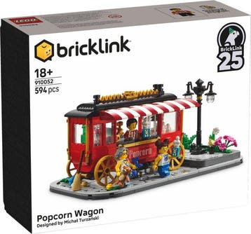 Lego Set - 910052 - BrickLink Designer Program - Popcorn, Nieuw