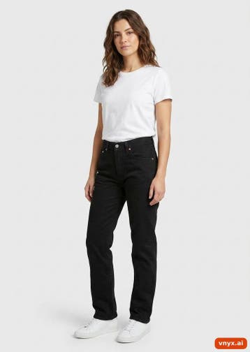 Levi Strauss & Co. Jeans Heren maat WW24 / L32 Zwart Vintage, Ophalen of Verzenden, Nieuw