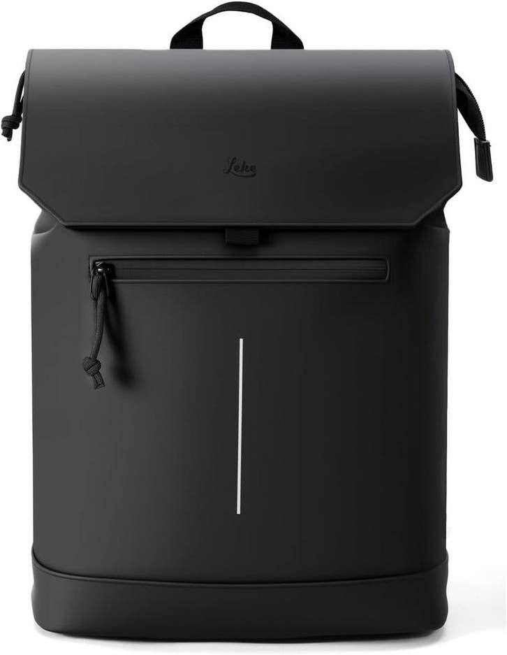 Dames Rugzak Mat Leer - 17L | Tweedekansje | LAATSTE STUK, Computers en Software, Laptoptassen, 16 inch, Zo goed als nieuw, Rugzak