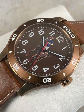 Ralph Lauren - The Polo Watch Automatic Bronze -, Nieuw
