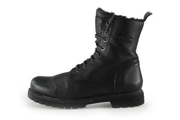 Panama Jack Veterboots in maat 41 Zwart, Verzenden, Zwart, Overige typen, Zo goed als nieuw