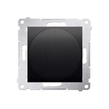 LED dimmer - 220V - 20 -> 500 watt - zwart - DS9T.01/48, Ophalen of Verzenden, Nieuw