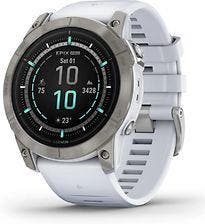 Garmin Epix Pro (Gen 2) 51 mm steengrijs/titanium met witte, Verzenden, Zo goed als nieuw