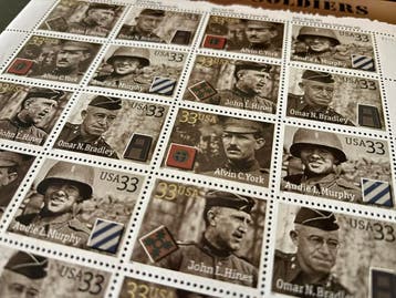 Postzegels - Distinguished Soldiers - vel 20 stuks (Amerika), Ophalen of Verzenden, Postfris, Noord-Amerika