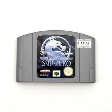 Mortal Kombat Mythologies: Sub-Zero - Nintendo 64 N64 - PAL…, Ophalen of Verzenden, Zo goed als nieuw