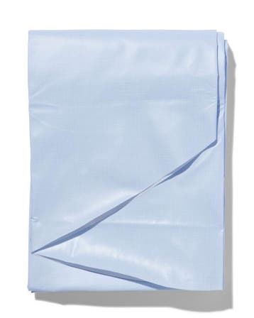 HEMA Tafelzeil ruitjes Ø180cm polyester, Verzenden, Nieuw, Blauw