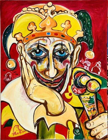 Sven-Arne Hökenström (1947-2025) - Genius Fool, Antiek en Kunst