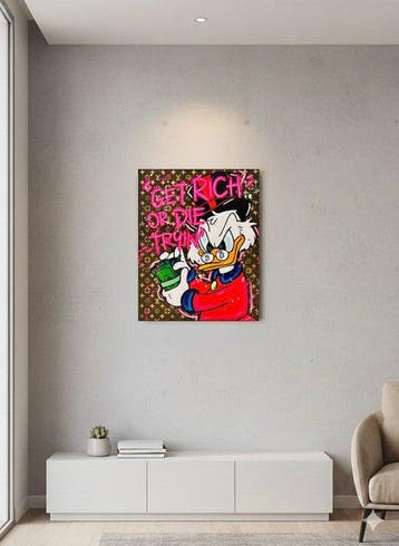 Veronica Bondanza - #4 Zio Paperone, Antiek en Kunst, Kunst | Schilderijen | Modern