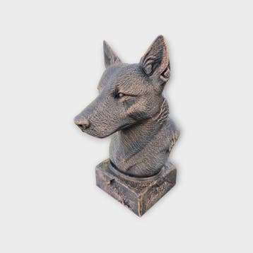 Bust of a Australian cattle bust dog statue - home decor dog, Verzenden, Nieuw