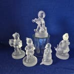 Goebel - Beeldje - 5 glazen hummel beeldjes - Crystal